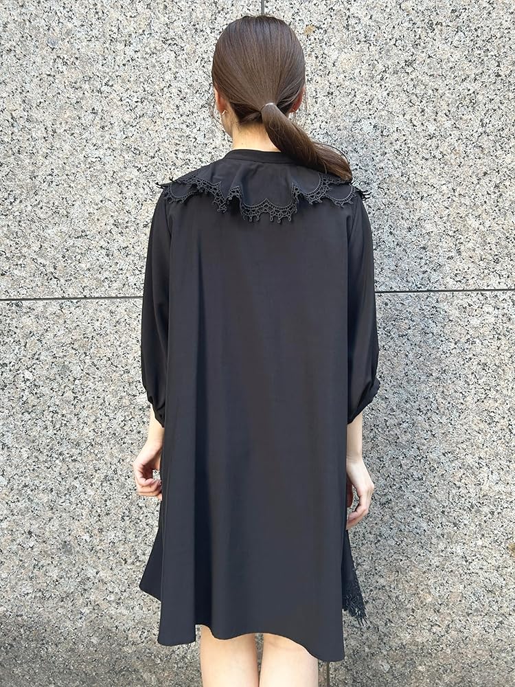 SNIDEL エンブロイダリーラッフルミニワンピース スナイデル SNIDEL エンブロイダリーラッフルミニワンピース